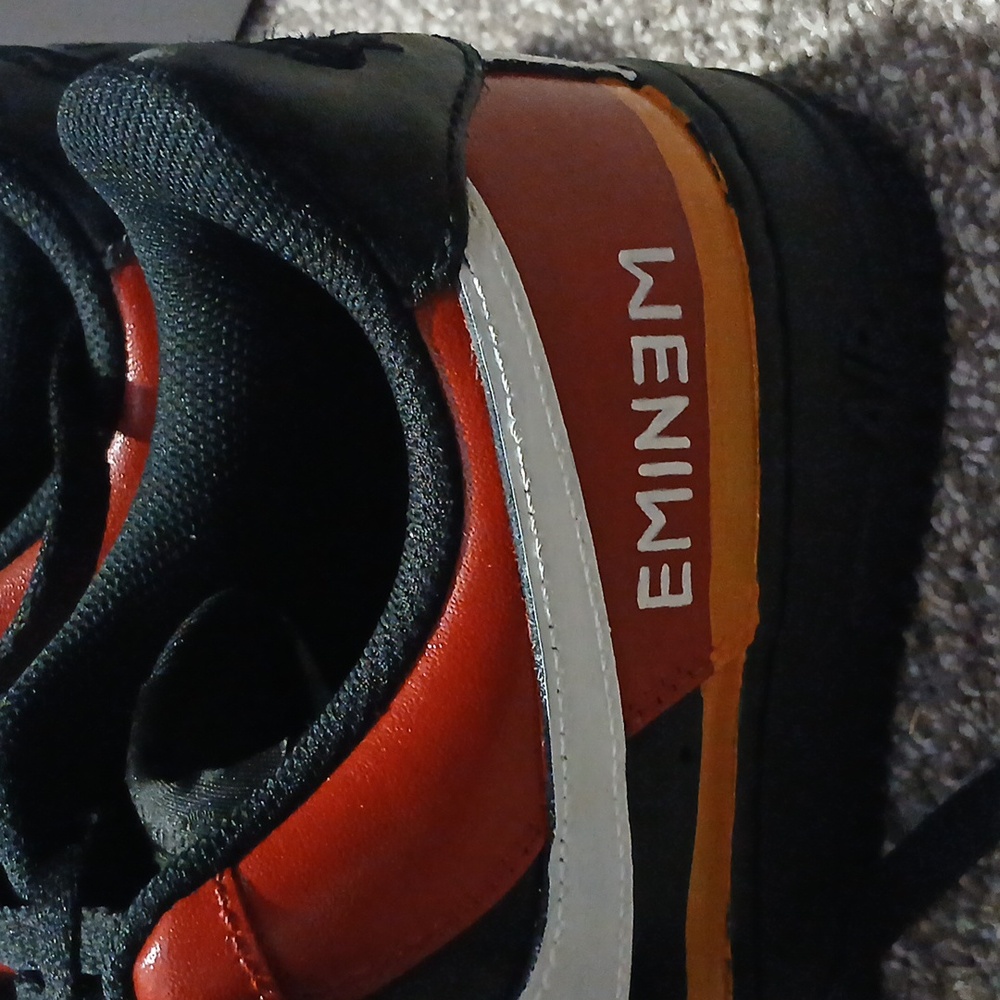 Custom AirForce1 Eminem Nikes - Picture 4 of 9